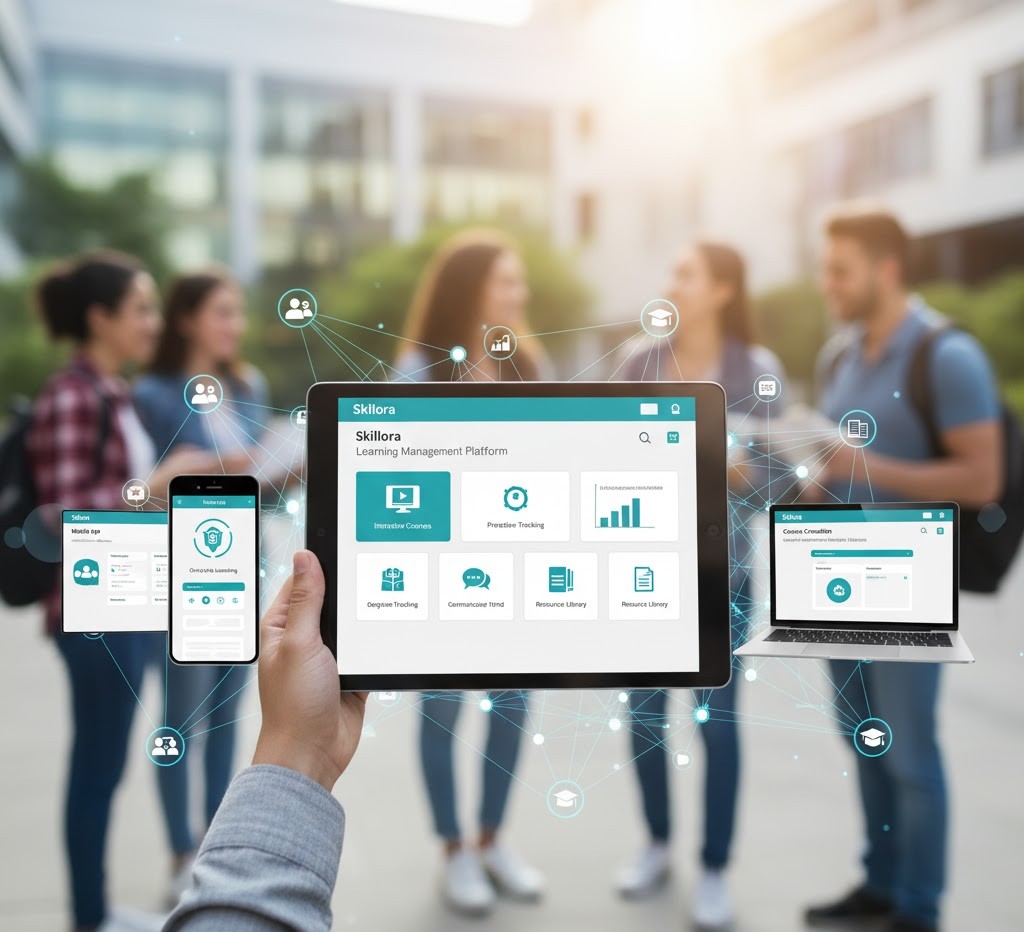 Skillora Learning Management System - Education platform by Roollout