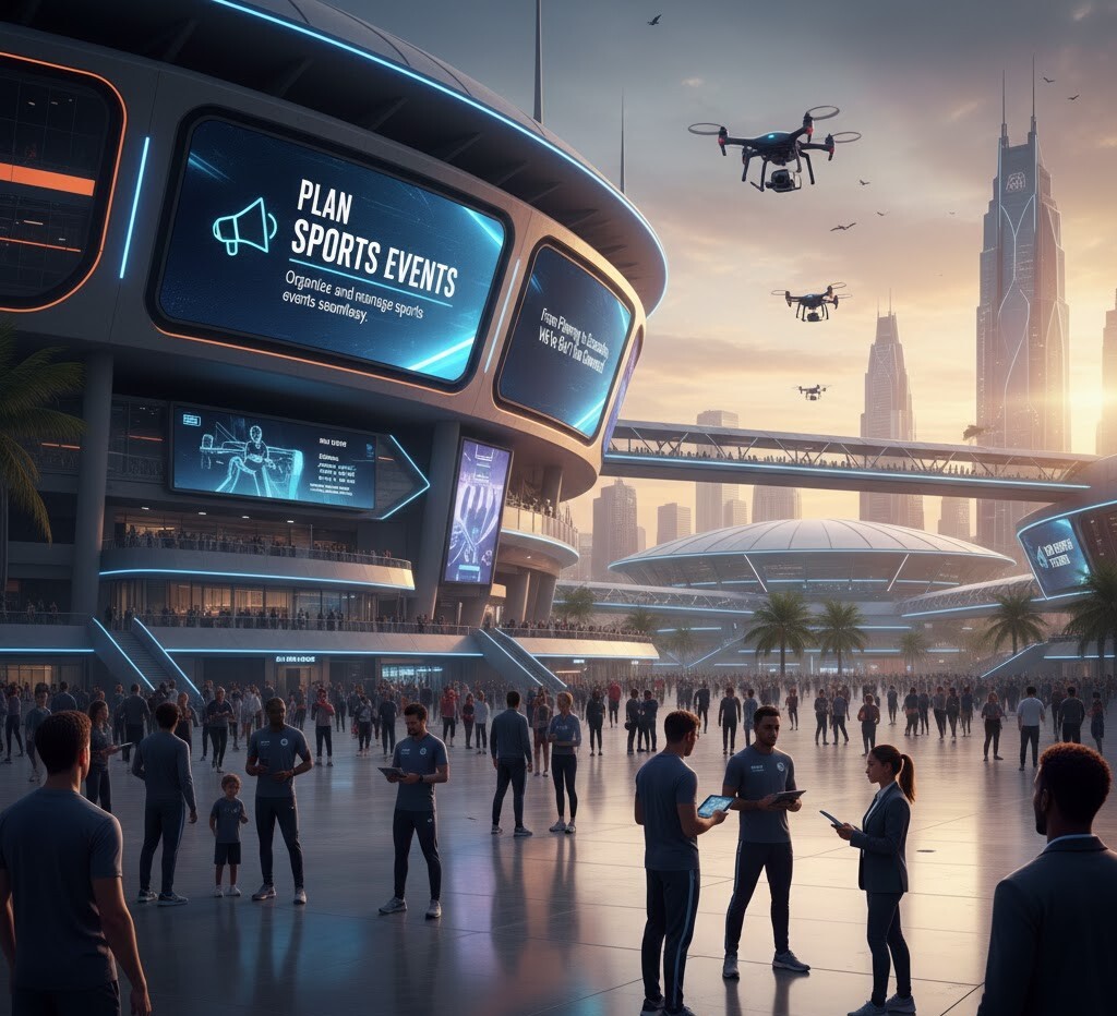 Sports event management and teamwork - Sports Event Planner by Roollout